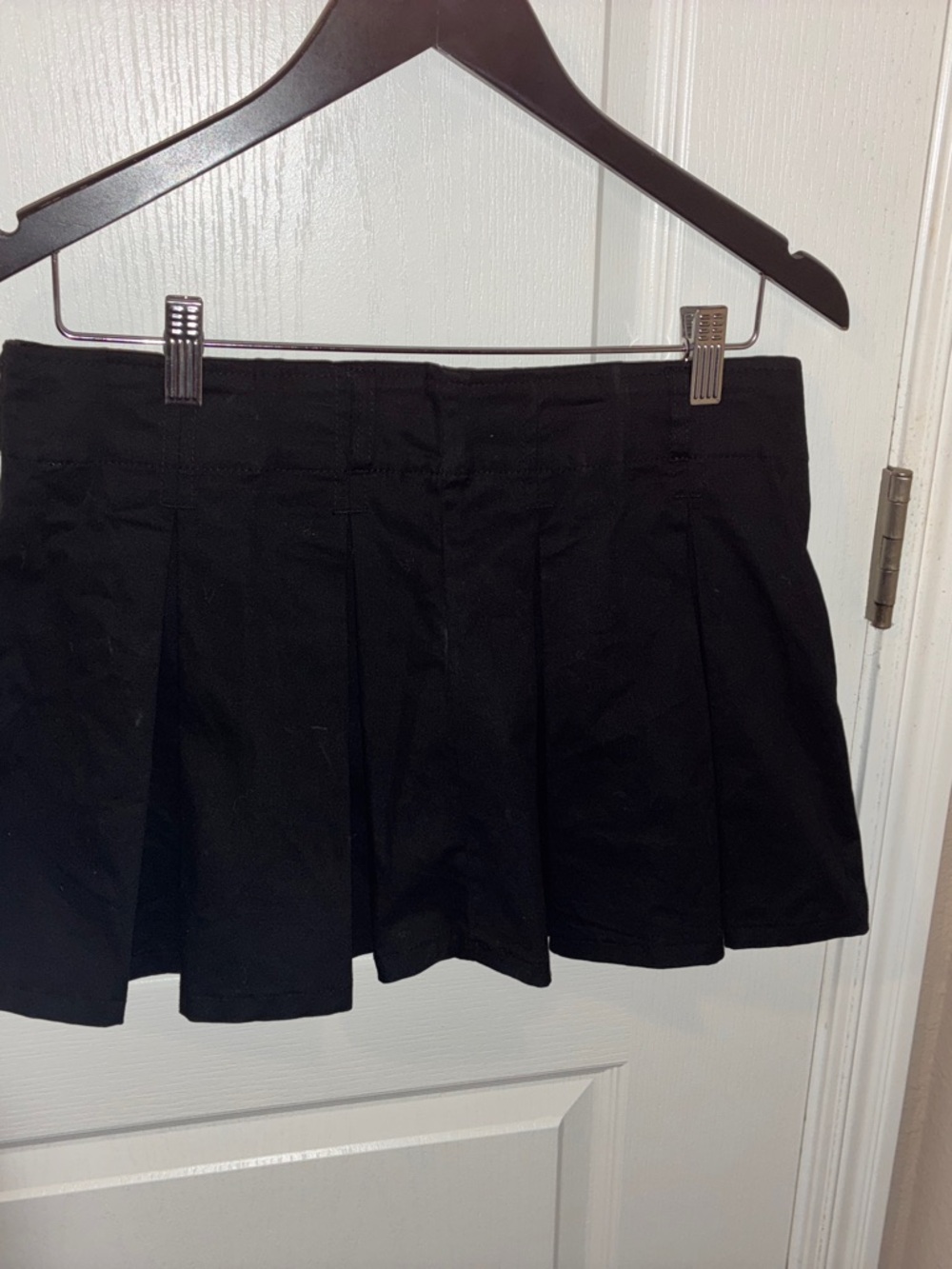 Black Pleated Mini Skirt - Classic Women's Style